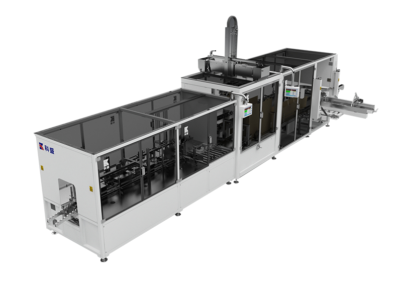 禮盒式自動開裝、封箱機